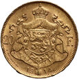 206. Belgia, Albert I, 20 franków 1914