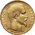 Francja, Napoleon III, 20 franków 1857 A, Paryż