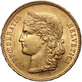 Szwajcaria, 20 franków 1895 B