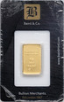 Sztabka złota, 10 g Au999, Baird & Co.