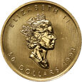 Kanada, 50 dolarów 1991, Liść klonu, 1 uncja złota