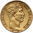177. Francja, Karol X, 20 franków 1827 A