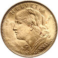 715. Szwajcaria, 10 franków 1922 B