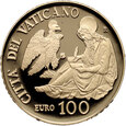 Watykan, 100 euro 2017, Franciszek, 5 rok pontyfikatu