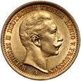 1615. Niemcy, Prusy, Wilhelm II, 20 marek 1906 A