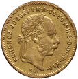Węgry, Franciszek Józef I, 10 franków / 4 forinty 1870 KB