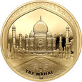 Francja, 200 euro 2010, Taj Mahal, 1 uncja złota