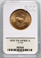 RPA, Krugerrand 1975, 1 uncja złota, GCN MS68 #R