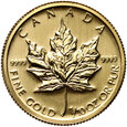 Kanada, 5 dolarów 2008, Liść klonu, 1/10 uncji złota