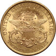 USA, 20 dolarów 1900, Filadelfia, Liberty