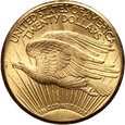 USA, 20 dolarów 1927, Filadelfia, St. Gaudens
