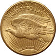 USA, 20 dolarów 1925, Filadelfia, Statua