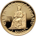 Watykan, 50000 lirów 1999, Jan Paweł II, pontyfikat