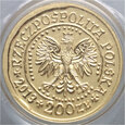 Polska, III RP, 200 złotych 2013, Bielik, 1/2 uncji złota #RK