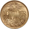 Szwajcaria, 10 franków 1912