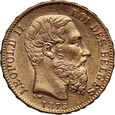 Belgia, Leopold II, 20 franków 1875