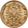 Niemcy, Prusy, Wilhelm I, 10 marek 1872 C, Frankfurt