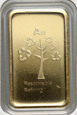 Szwajcaria, złota sztabka, 5 g Au999, Metalor