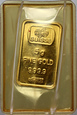 Szwajcaria, sztabka złota, 5 g Au999, PAMP