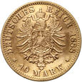 Niemcy, Bawaria, Otto, 10 marek 1888 D