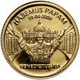 Liberia, 25 dolarów 2005, Benedykt XVI, 1/25 uncji Au999