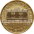 Austria, 10 euro 2016, Filharmonia, 1/10 uncji złota