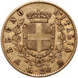 Włochy, Wiktor Emanuel II, 20 lirów 1873