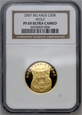 Białoruś, 50 rubli 2007, Wilk, NGC PF69 Ultra Cameo, 1/4 uncji