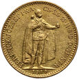 779. Węgry, Franciszek Józef I, 10 koron 1910 KB