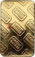Szwajcaria, sztabka, 10 g Au 999, Credit Suisse