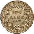 Watykan, Pius IX, 100 lirów 1868 XXIII R