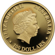 Australia, 100 dolarów 2011, Samorodek, 25-lecie emisji  