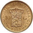 11. Holandia, Wilhelmina, 10 guldenów 1932