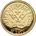 Łotwa, 10 łatów 1998, 800 lat Rygi, 1/25 uncji Au999