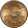 USA, 20 dolarów 1904, Filadelfia, Liberty