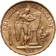 983. Francja, 20 franków 1896 A, Anioł