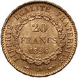 983. Francja, 20 franków 1896 A, Anioł