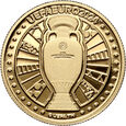 Gibraltar, 5 funtów 2024, Euro 2024 - Puchar, 1/10 uncji złota