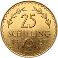 Austria, 25 szylingów 1930