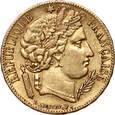 Francja, 20 franków 1850 A, Paryż, Ceres