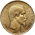 Francja, Napoleon III, 50 franków 1859 A, Paryż
