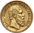 Niemcy, Wirtembergia, Karol I, 20 marek 1872 F