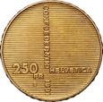 Szwajcaria, 250 franków 1991, 700-lecie Konfederacji Szwajcarskiej
