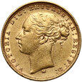 Australia, Wiktoria, 1 suweren 1879 M, Melbourne