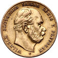 205. Niemcy, Prusy, Wilhelm I, 10 marek 1874 C, Frankfurt