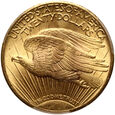 USA, 20 dolarów 1928, Filadelfia, St. Gaudens, PCGS MS62