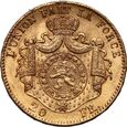 Belgia, Leopold II, 20 franków 1869