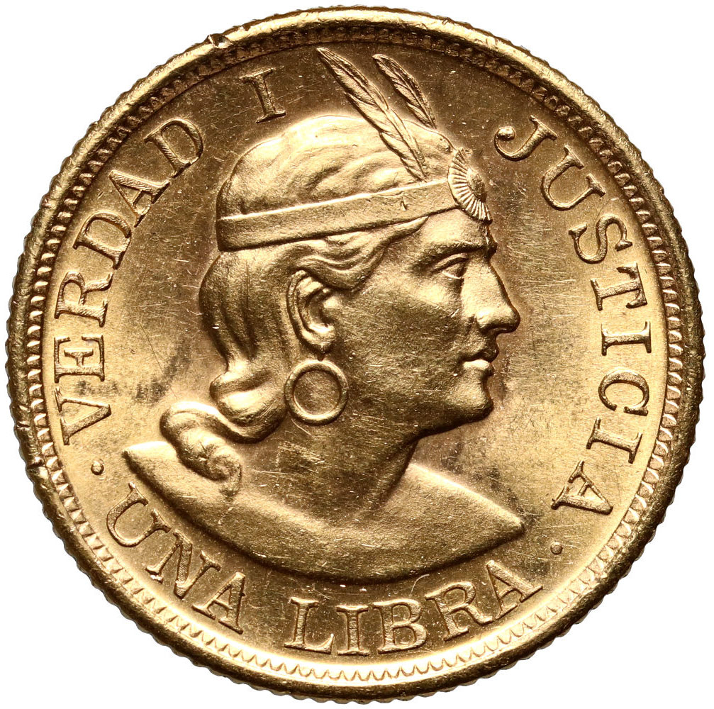 Peru, 1 libra 1965