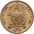 Niemcy, Bawaria, Ludwik II, 20 marek 1873 G