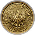Polska, III RP, 100000 złotych 1991, PRÓBA, Jan Paweł II, Ołtarz